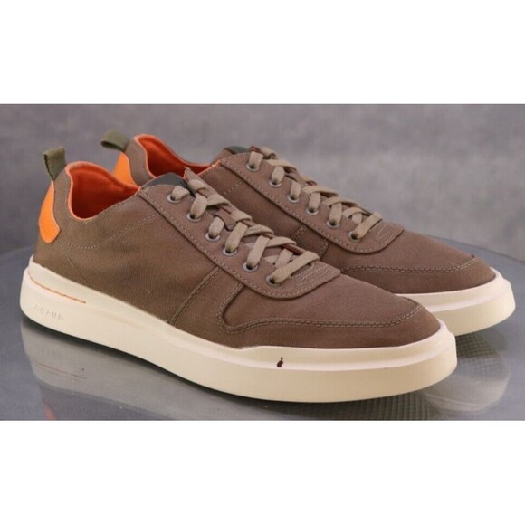 Cole Haan Olive and Orange Sneakers - Picture 5 of 12